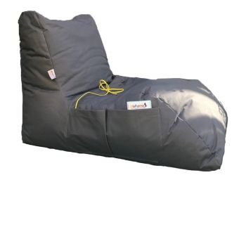 Beanbag pentru grădină gri Daybed – Floriane Garden