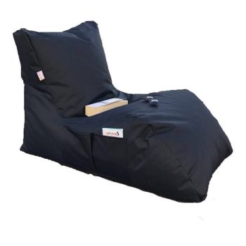 Beanbag pentru grădină negru Daybed – Floriane Garden