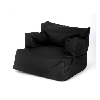 Beanbag pentru grădină negru Relax – Floriane Garden