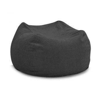 Fotoliu bean bag gri Voltaire – Bobochic Paris