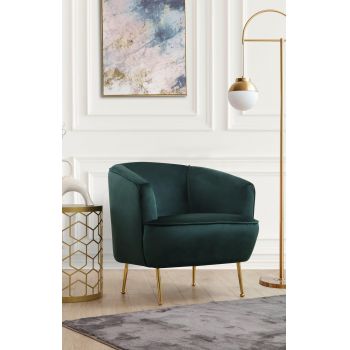 Fotoliu Piccoli Armchair, Verde, 80x79x78 cm