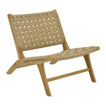 Fotoliu Armchair Pako World Natural 65x78x68cm