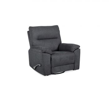 Fotoliu cu Recliner Krupina, 99x96.5x102.8 cm, Stofa Gri Inchis