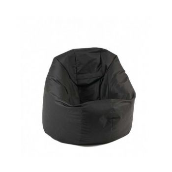 Fotoliu Relaxo XL , Material Impermeabil - Negru