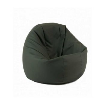 Fotoliu Relaxo XL , Material Piele ecologica - Dark Green