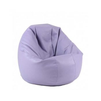 Fotoliu Relaxo XL , Material Piele ecologica - Violet