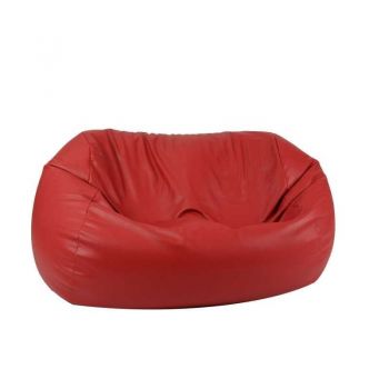 Fotoliu tip Canapea Relaxo XL2, Material Piele ecologica - Panama Red