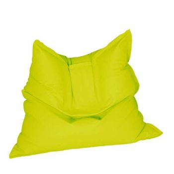 Fotoliu tip Perna Magic Pillow, Material Impermeabil - Green Neon