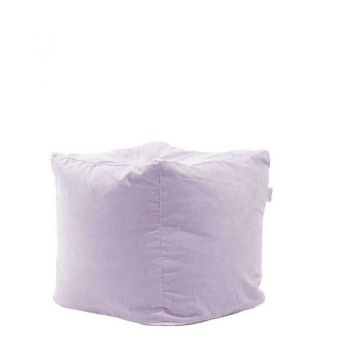 Taburet Cub, Material Textil - Lilac