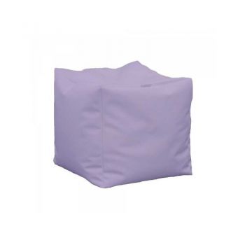 Taburet Cub XL, Material Piele ecologica - Violet