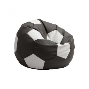 Fotoliu Minge Telstar XL, Material Piele ecologica - Dark Grey