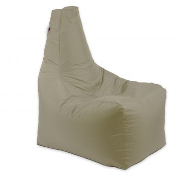 Fotoliu puf, Sunlounger EVO XL, umplutura de burete Memory Mix, material impermeabil, Bej