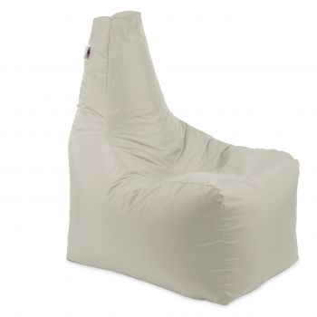 Fotoliu puf, Sunlounger EVO XL, umplutura de burete Memory Mix, material impermeabil, Crem