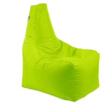 Fotoliu puf, Sunlounger EVO XL, umplutura de burete Memory Mix, material impermeabil, Green Neon