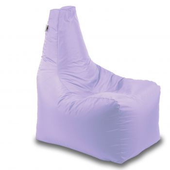 Fotoliu puf, Sunlounger EVO XL, umplutura de burete Memory Mix, material impermeabil, Lilac