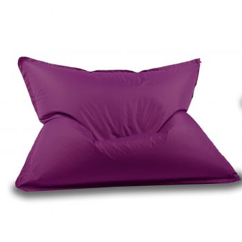 Fotoliu tip Perna Magic Pillow, material impermeabil - Magenta