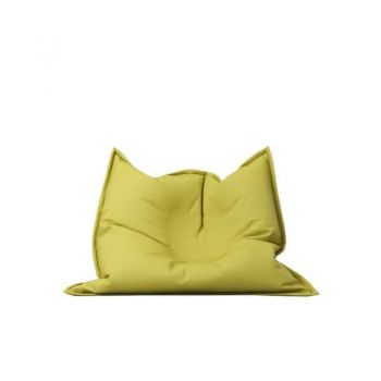 Fotoliu tip Perna Magic Pillow, Material Impermeabil - Yellow Quince