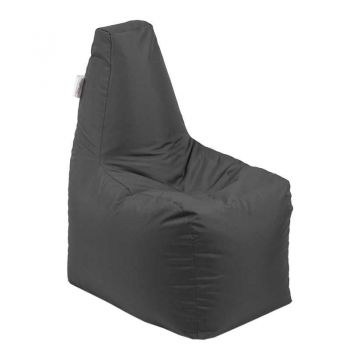 Fotoliu tip Scaun Sunlounger Junior, Material impermeabil - Gri inchis