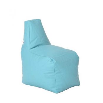 Fotoliu tip Scaun Sunlounger Junior, Material Piele ecologica - Turcoaz