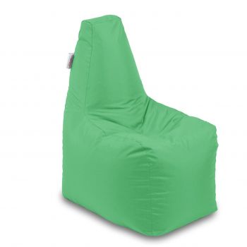 Fotoliu tip Scaun Sunlounger Junior Pufrelax, material impermeabil, Green Apple