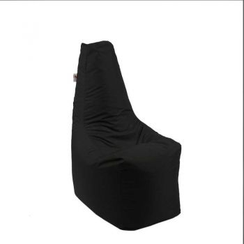 Fotoliu tip Scaun Sunlounger, Material impermeabil - Negru