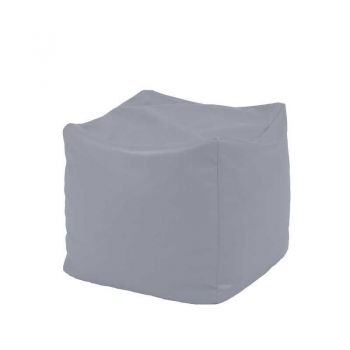 Taburet Cub XL, Material Impermeabil - Grey