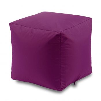 Taburet Cub XL, material impermeabil - Magenta