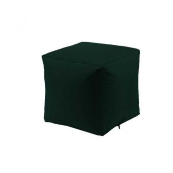 Taburet Cub XL, Material impermeabil - Verde Tuborg