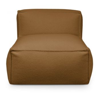 Fotoliu bean bag maro cu tapițerie din țesătură bouclé Mass Open Modul 90 – SLOWDOWN Fotoliu bean bag maro cu tapițerie din țesătură bouclé Mass Open Modul 90 – SLOWDOWN