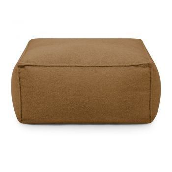 Fotoliu bean bag maro cu tapițerie din țesătură bouclé Mass – SLOWDOWN Fotoliu bean bag maro cu tapițerie din țesătură bouclé Mass – SLOWDOWN