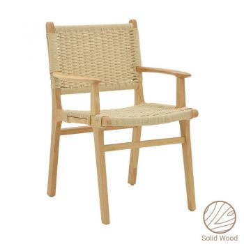 Fotoliu Olivier lemn de fag culoare lemn natural funie culoare lemn naturala 62x60x85cm Fotoliu Olivier lemn de fag culoare lemn natural funie culoare lemn naturala 62x60x85cm